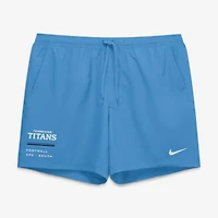 Men's Nike Light Blue Tennessee Titans Form Dri-FIT Shorts