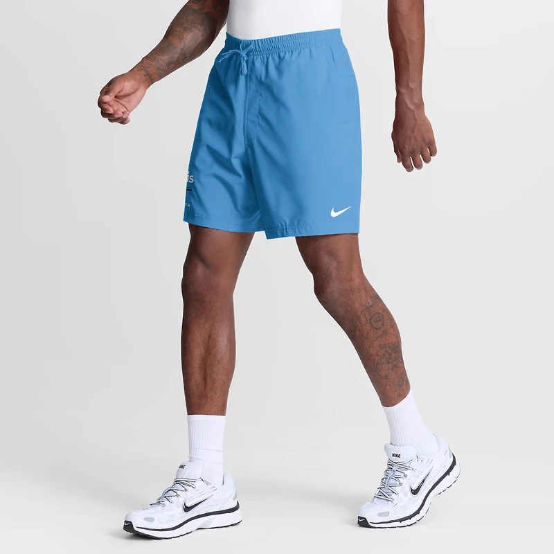 Short Nike Form Dri-FIT bleu clair pour homme, Tennessee Titans