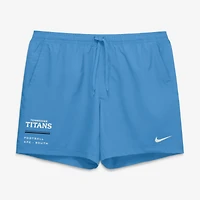 Men's Nike Light Blue Tennessee Titans Form Dri-FIT Shorts