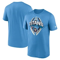 T-shirt Nike bleu clair Tennessee Titans Legend Icon Performance pour homme