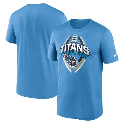 Men's Nike Light Blue Tennessee Titans Legend Icon Performance T-Shirt