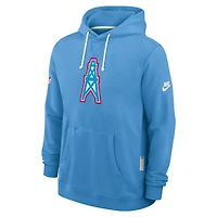 Men's Nike Light Blue Tennessee Titans Sideline Standard Issue Alt 2 Dri-FIT Hoodie