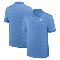 Men's Nike Light Blue Tennessee Titans Sideline Victory Stripe Dri-FIT Polo