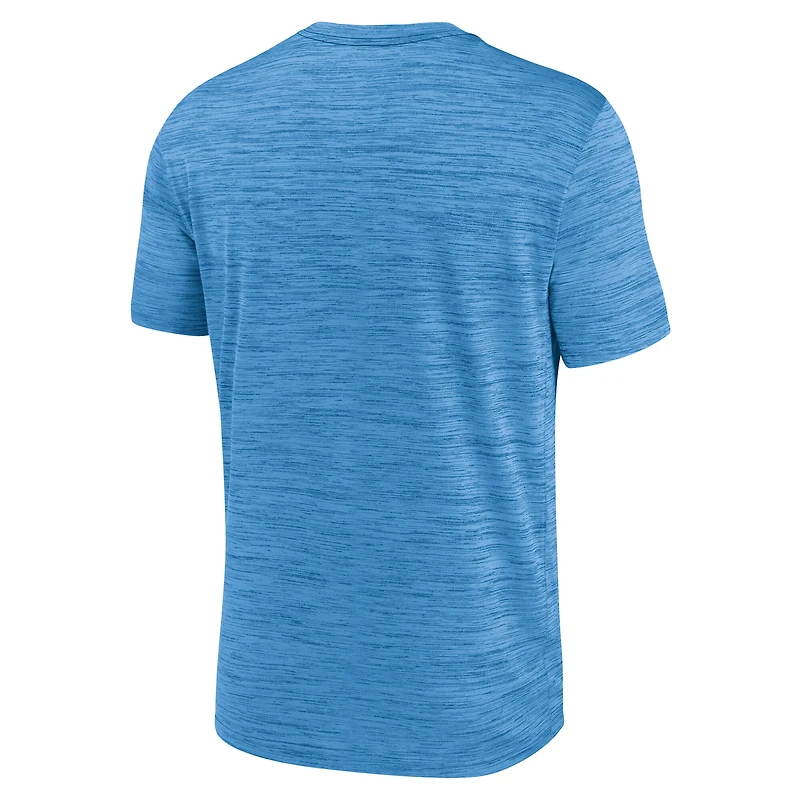 T-shirt Nike Dri-FIT Velocity Ball Carrier bleu clair pour homme des Tennessee Titans