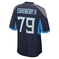 Men's Nike Lloyd Cushenberry III  Navy Tennessee Titans Game Jersey