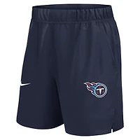Men's Nike Navy Tennessee Titans Blitz Victory Dri-FIT Shorts