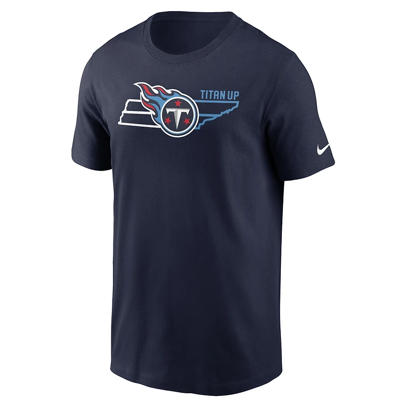 NUT TITAN NAVY HOMME NIKE ESSENTIAL LOCAL PHRASE T-SHIRT TEEMENSCR