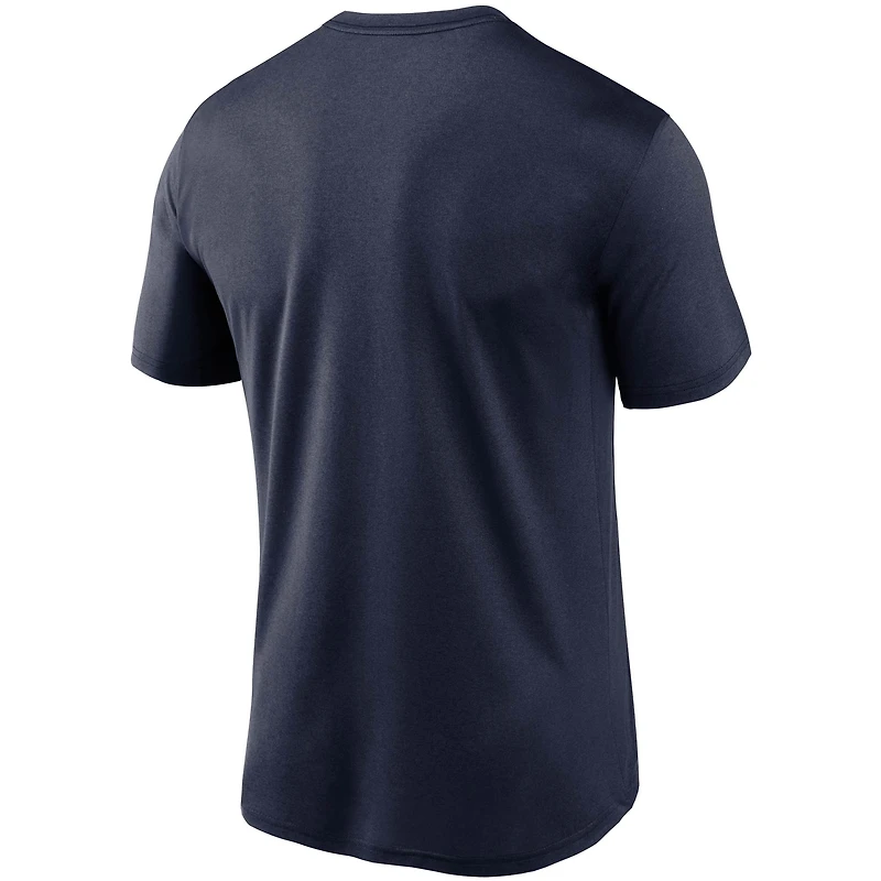 T-shirt Nike pour homme, bleu marine, avec logo des Titans du Tennessee, Essential Legend Performance
