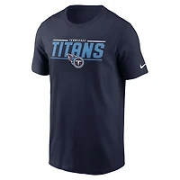 T-SHIRT À MANCHES COURTES NUT TITAN MARINE POUR HOMMES NIKE TEAM MUSCLE TEEMENSCR