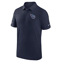 Men's Nike Navy Tennessee Titans Sideline Coaches Performance Polo