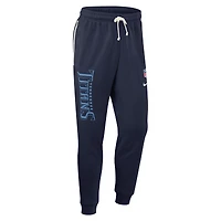 Pantalon fuselé Nike bleu marine Tennessee Titans Sideline Standard Issue Ground Game Dri-FIT pour homme