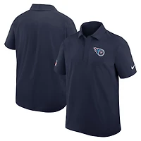 Polo tissé Nike Dri-FIT bleu marine Tennessee Titans pour homme