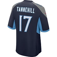 Maillot de joueur match Nike Ryan Tannehill pour hommes, bleu marine, Tennessee Titans