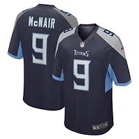 Maillot de joueur retraité Nike Steve McNair pour hommes, bleu marine, Tennessee Titans Game