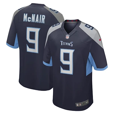Maillot de joueur retraité Nike Steve McNair pour hommes, bleu marine, Tennessee Titans Game