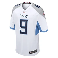 Men's Nike Steve McNair White Tennessee Titans Retired Player Game Jersey