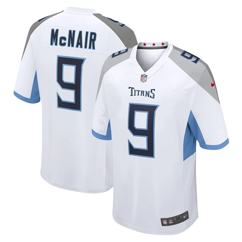 Men's Nike Steve McNair White Tennessee Titans Retired Player Game Jersey