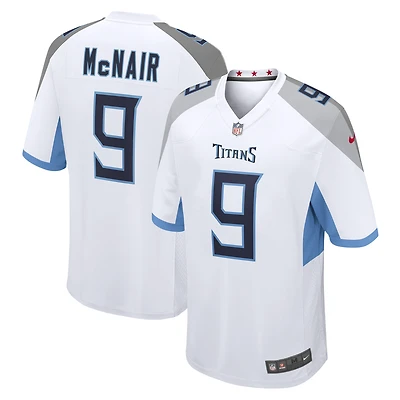 Men's Nike Steve McNair White Tennessee Titans Retired Player Game Jersey