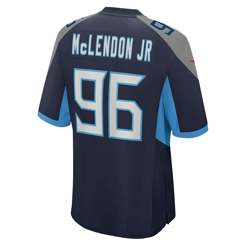 Maillot de match Nike bleu marine Tennessee Titans pour homme
