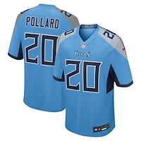 Maillot Nike Tony Pollard bleu clair pour homme des Titans du Tennessee