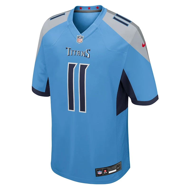 Maillot Nike Van Jefferson bleu clair pour homme des Titans du Tennessee