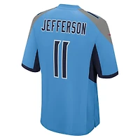Maillot Nike Van Jefferson bleu clair pour homme des Titans du Tennessee