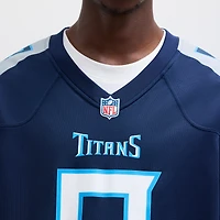 Men's Nike Will Levis Navy Tennessee Titans  Game Jersey