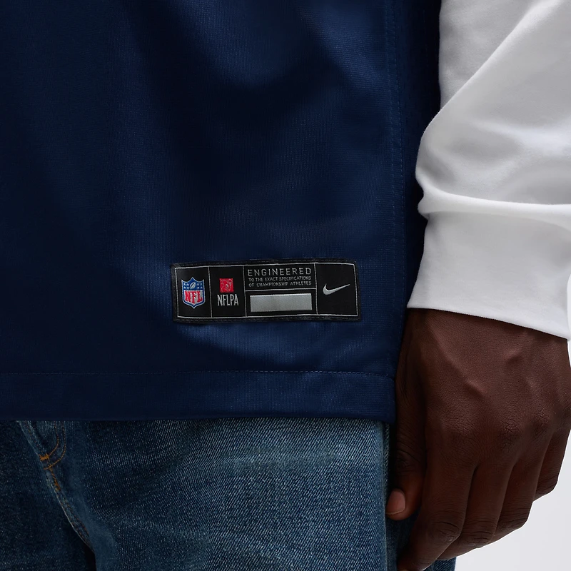 Men's Nike Will Levis Navy Tennessee Titans  Game Jersey