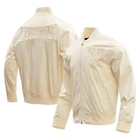 Veste neutre entièrement zippée Pro Standard pour hommes, crème, Tennessee Titans