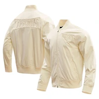 Veste neutre entièrement zippée Pro Standard pour hommes, crème, Tennessee Titans