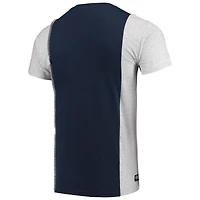 T-shirt Refried Vêtements bleu marine/gris Tennessee Titans durable fendu pour hommes