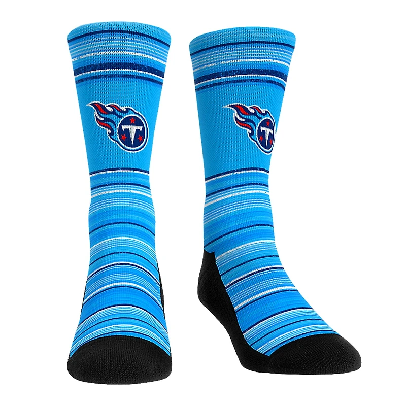 Lot de chaussettes et caleçons boxeurs Rock Em Socks pour hommes Tennessee Titans Primary Crew