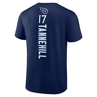 Men's Ryan Tannehill Navy Tennessee Titans Playmaker T-Shirt