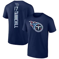 Men's Ryan Tannehill Navy Tennessee Titans Playmaker T-Shirt