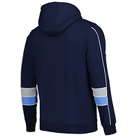 Sweat à capuche Starter Navy Tennessee Titans Captain pour hommes