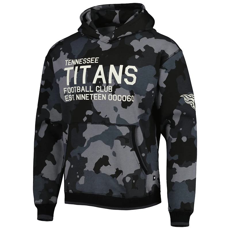 Sweat à capuche camouflage The Wild Collective Tennessee Titans pour homme