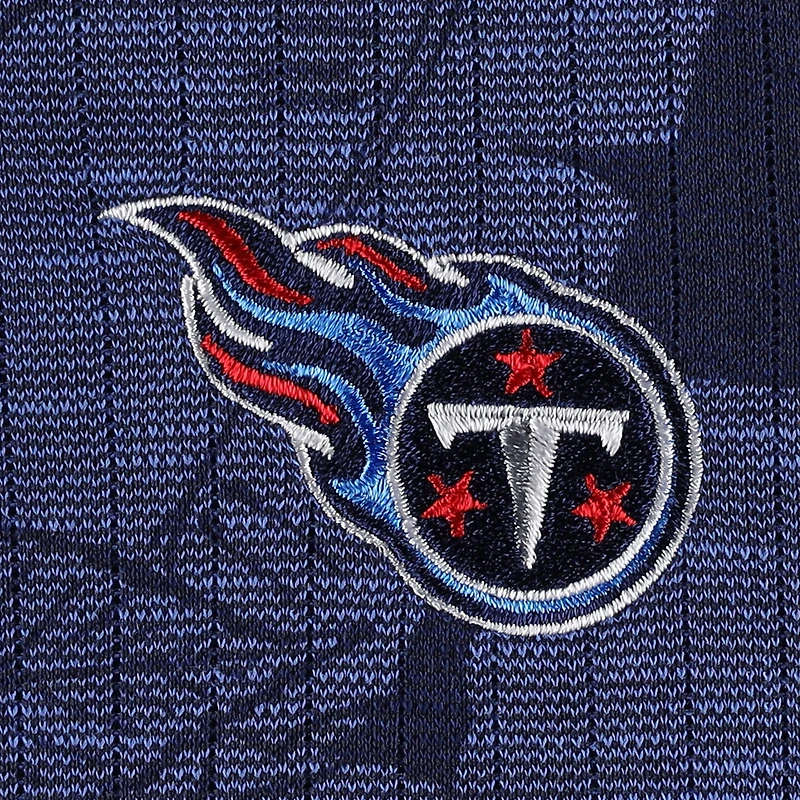 Polo Tommy Bahama Navy Tennessee Titans Big & Tall Miramar Blooms pour homme