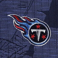 Polo Tommy Bahama Navy Tennessee Titans Big & Tall Miramar Blooms pour homme