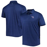 Polo Tommy Bahama Navy Tennessee Titans Delray Frond IslandZone pour homme