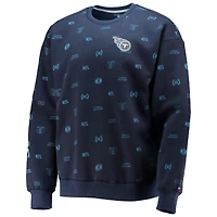 Sweat-shirt à enfiler graphique Tommy Hilfiger pour hommes Tennessee Titans Reid bleu marine