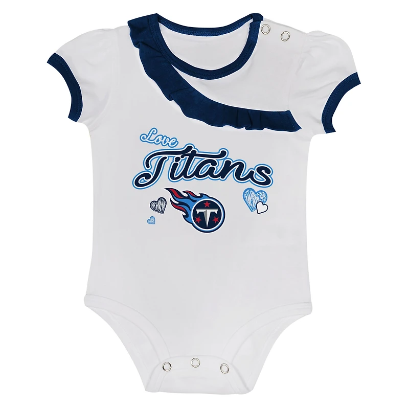 Ensemble body et jupe Love My Team pour nouveau-né bébé Tennessee Titans