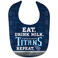 Nouveau-né et nourrisson WinCraft Tennessee Titans Eat. Boire. Répéter. Dossard All-Pro