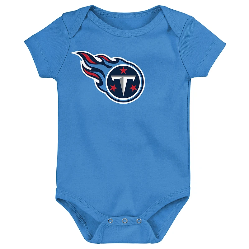 Ensemble 3 pièces pour nouveau-né Outerstuff Tennessee Titans Little Tike