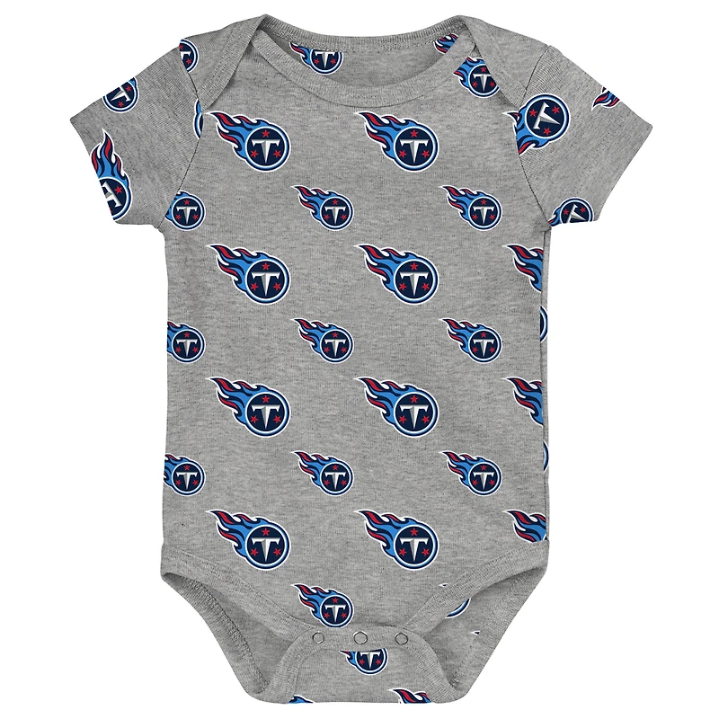 Ensemble 3 pièces pour nouveau-né Outerstuff Tennessee Titans Little Tike