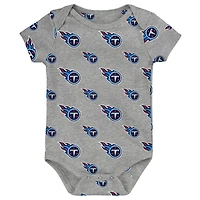 Ensemble 3 pièces pour nouveau-né Outerstuff Tennessee Titans Little Tike