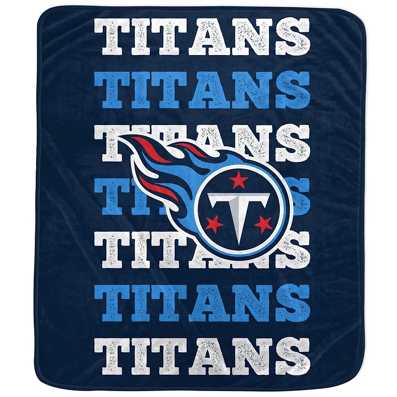 Couverture en peluche avec logo Pegasus Tennessee Titans 60'' x 70''