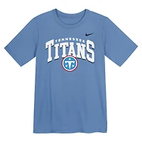 Preschool Nike Light Blue Tennessee Titans Edge Enforcer T-Shirt