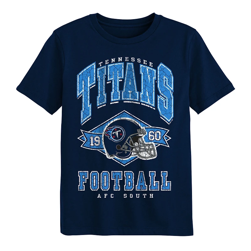 Preschool Outerstuff  Navy Tennessee Titans Kick Off T-Shirt