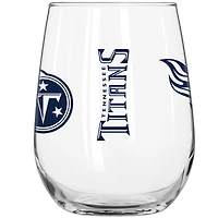 Titans du Tennessee 16oz. Verre à boisson incurvé Gameday