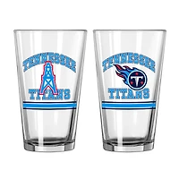Tennessee Titans 16oz. Pint Glass Two Pack